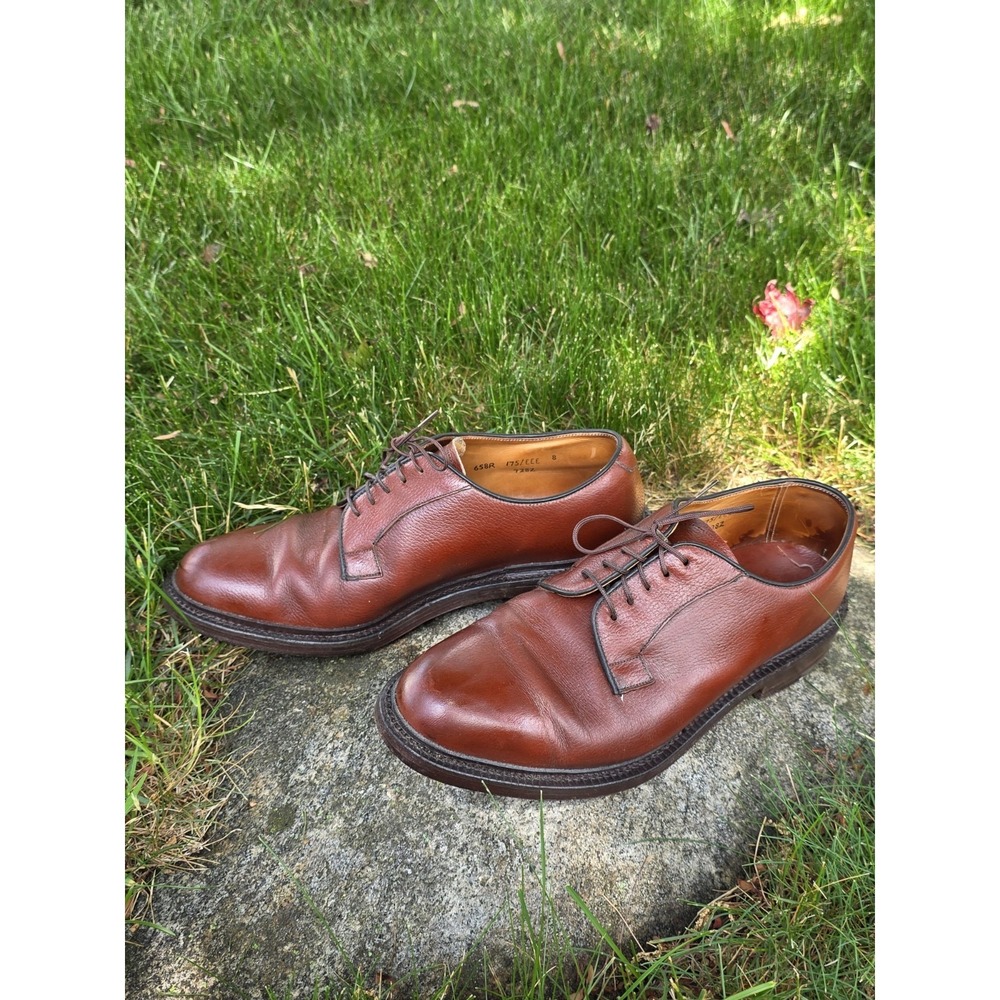 Size 9 -VTG Barrie LTD Booters Brown Leather Shoes Handcrafted In ENGLAND UK 8
